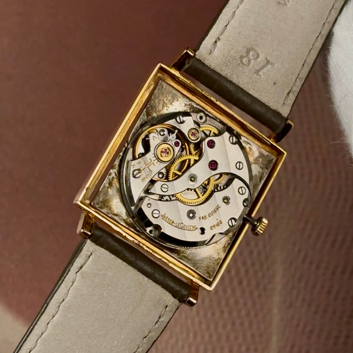 Jaeger Lecoultre Square Calibre 818 de 1960