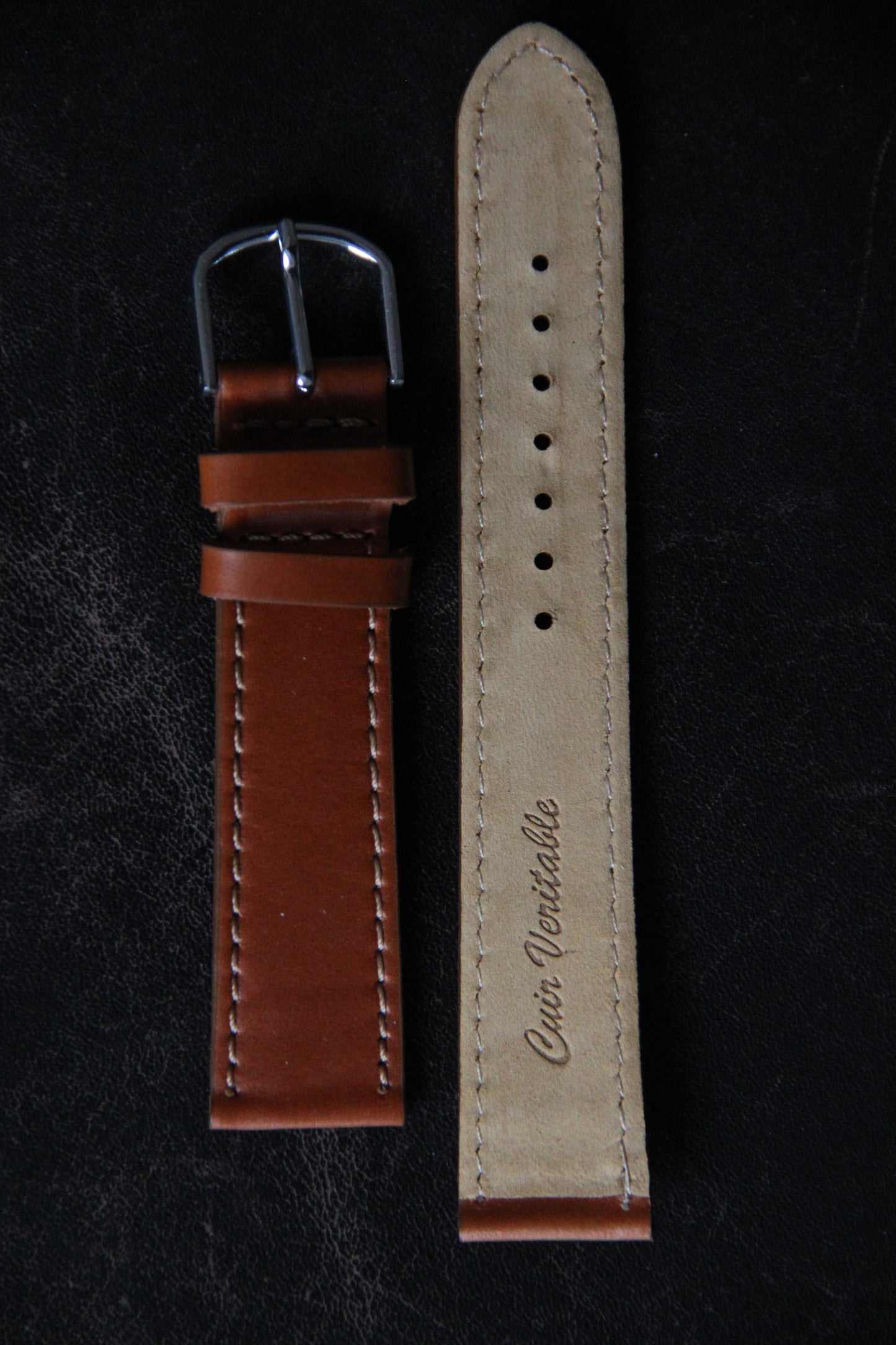 Cuir de bovin camel