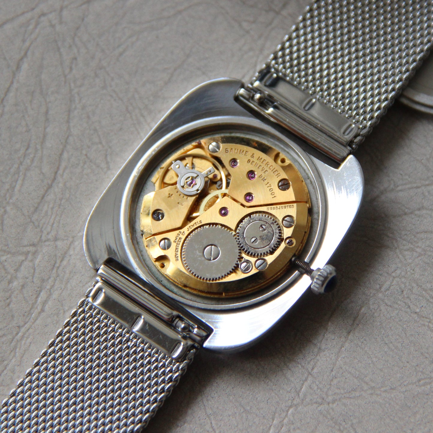 Baume et Mercier Ultra Thin Calibre BM 17001 Des Années 1970