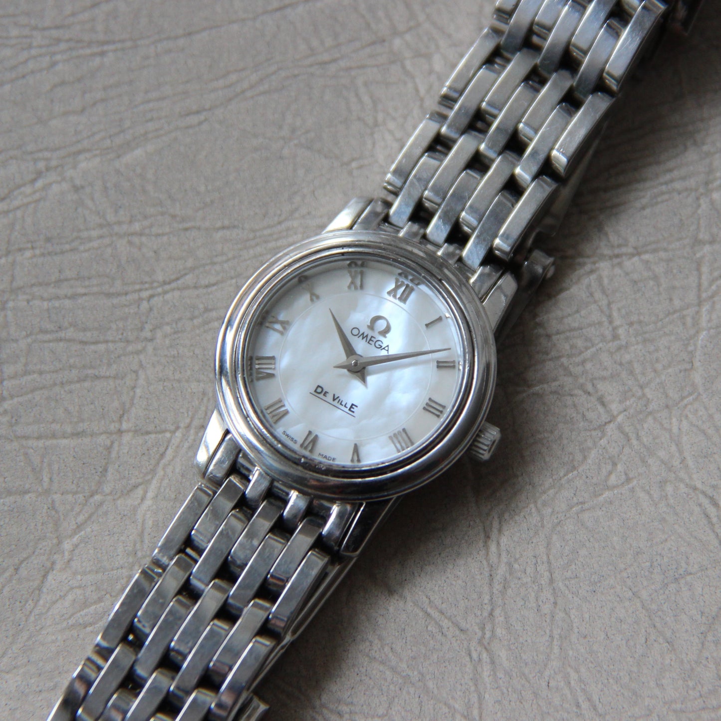 Omega Deville Prestige Cadran Mother Of Pearl De 2010