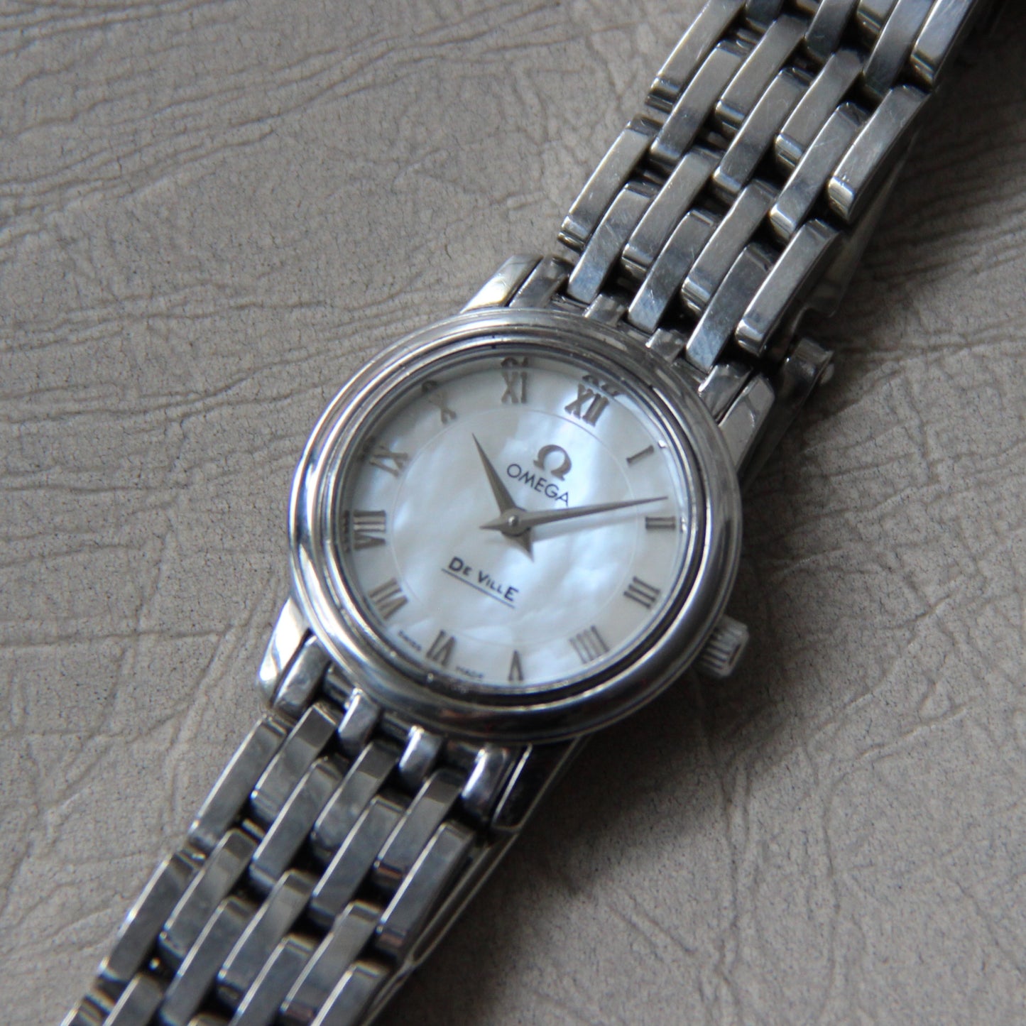 Omega Deville Prestige Cadran Mother Of Pearl De 2010