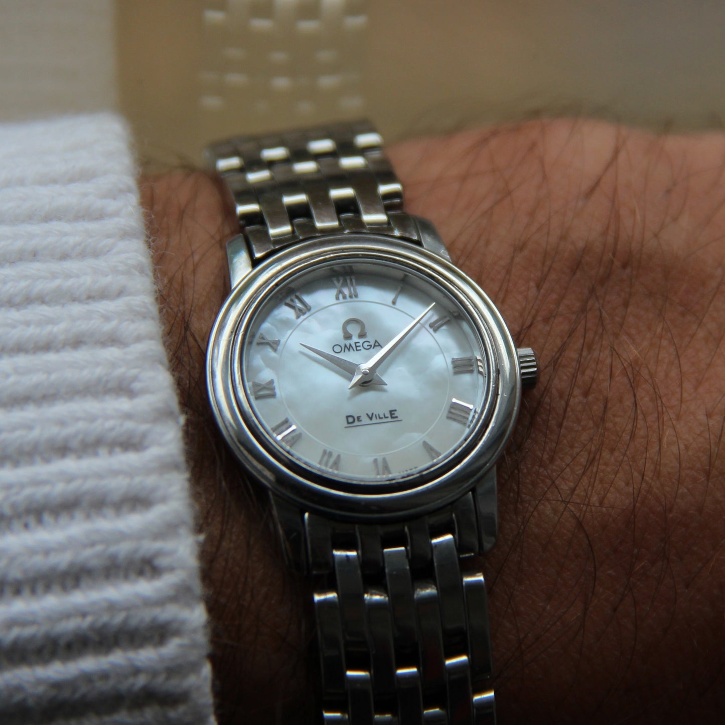 Omega Deville Prestige Cadran Mother Of Pearl De 2010
