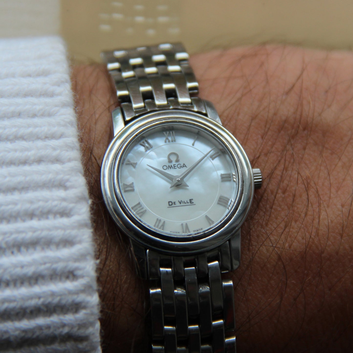 Omega Deville Prestige Cadran Mother Of Pearl De 2010