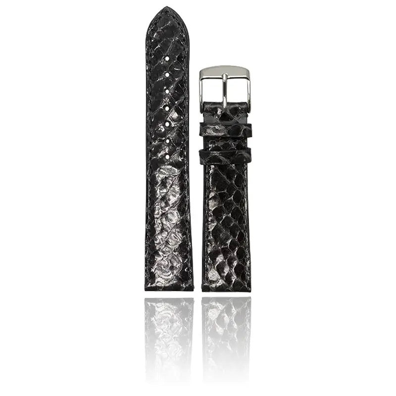 Bracelet Bouveret Croisette Python Anthracite
