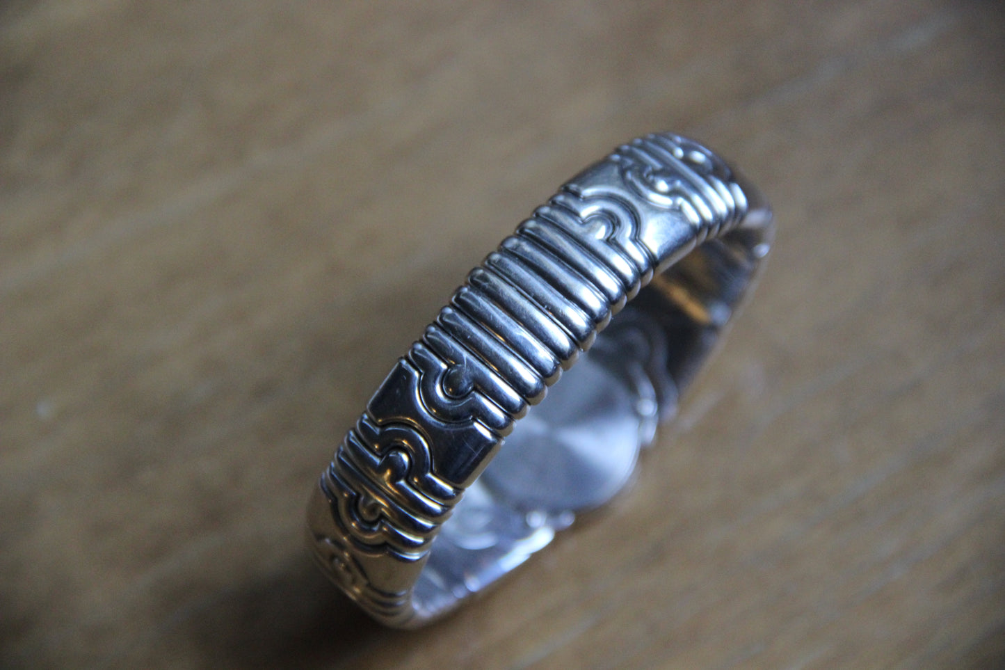 Bvlgari Parentesi Or Blanc Et Boucles Or Et Diamants