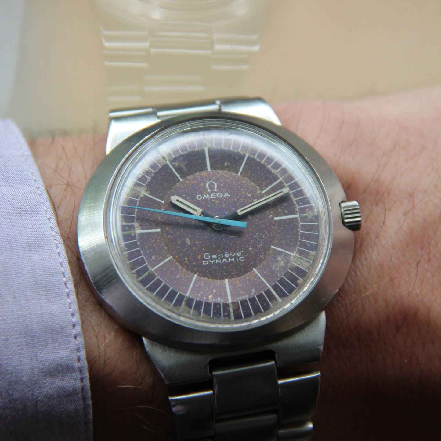Omega Genève Dynamic Référence 135033 calibre 601 de 1969