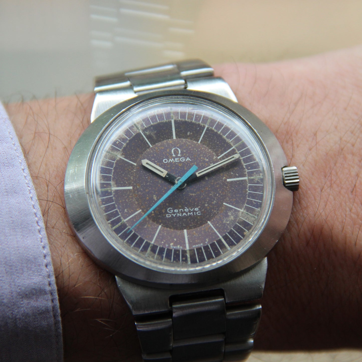 Omega Genève Dynamic Référence 135033 calibre 601 de 1969