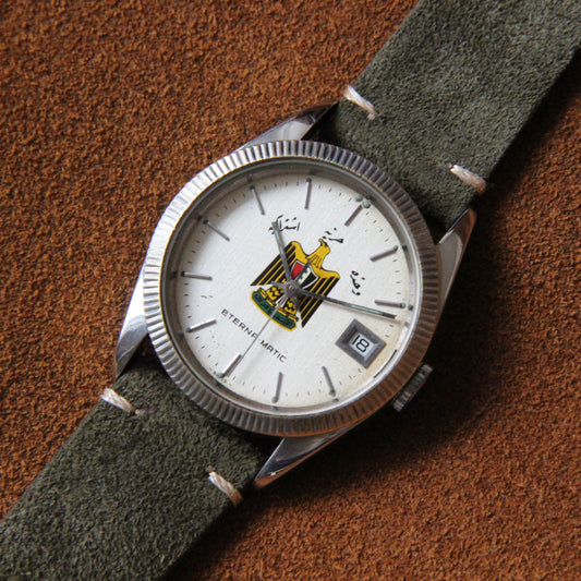Eterna Matic Pour L'Armée Iraquienne Calibre ETA 2872 1980/1990