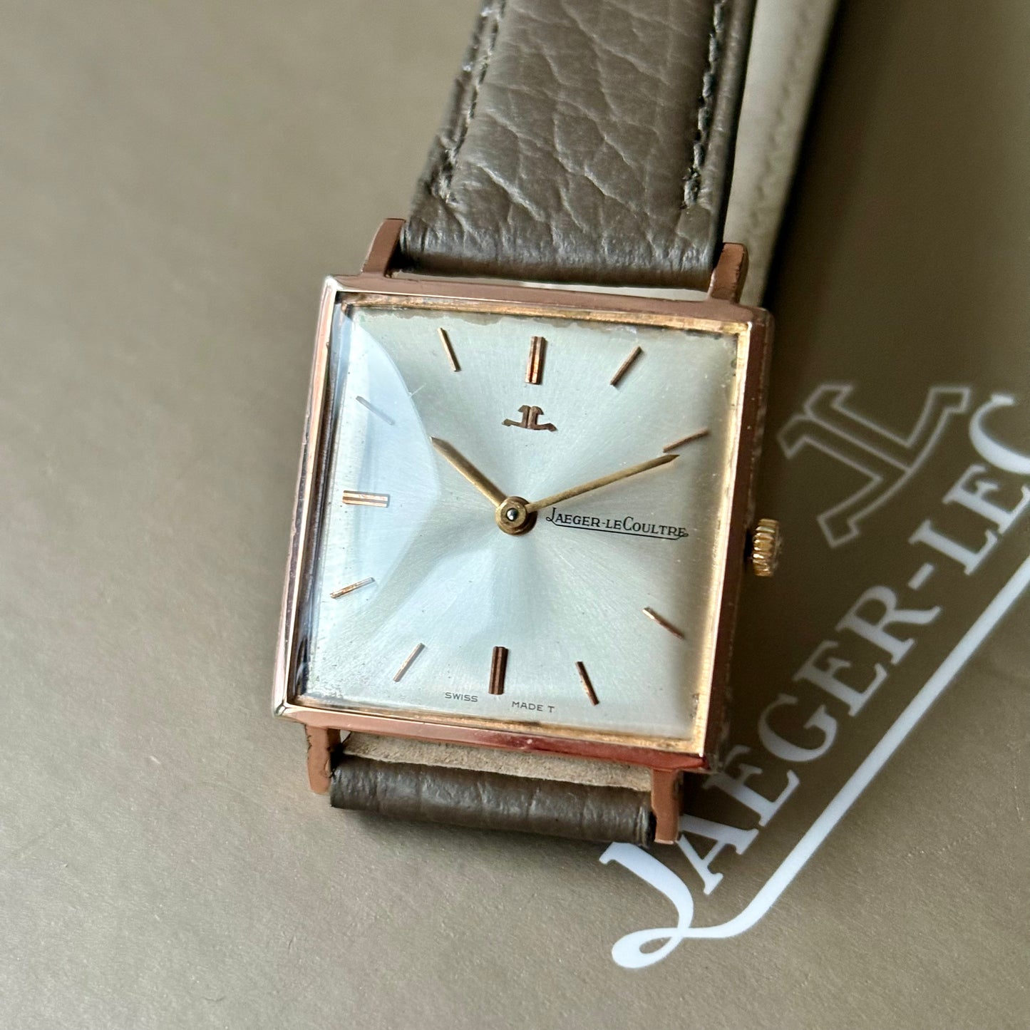 Jaeger Lecoultre Square Calibre 818 de 1960