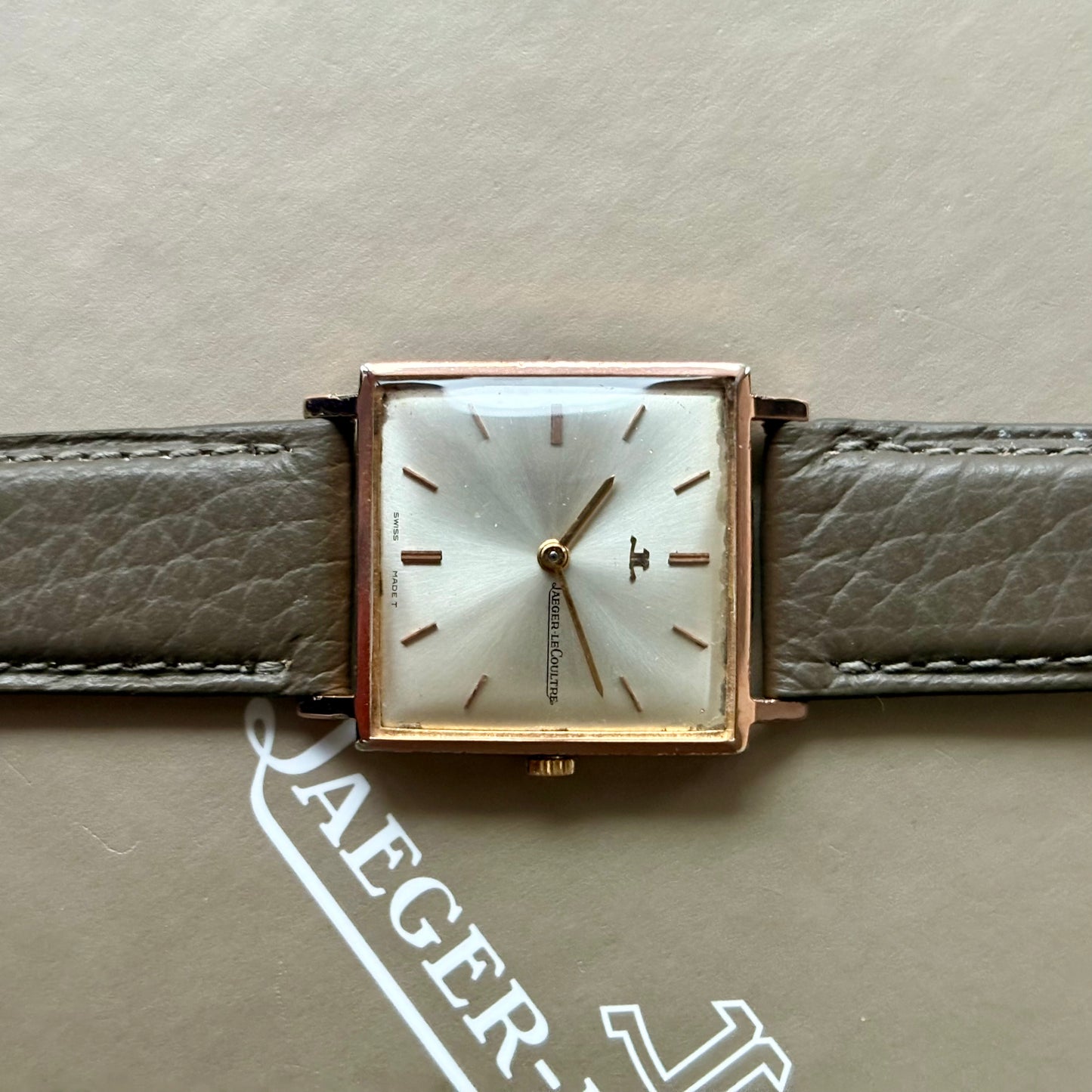 Jaeger Lecoultre Square Calibre 818 de 1960