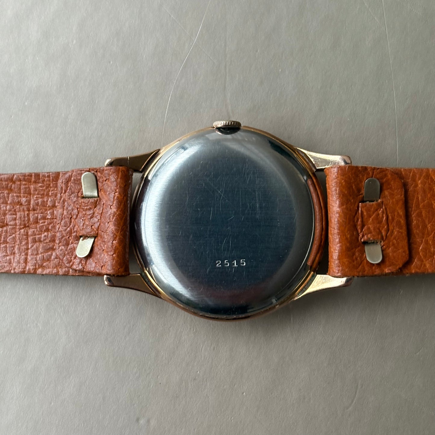 Baume & Mercier – Années 1950 – Plaqué Or – Style Art Déco