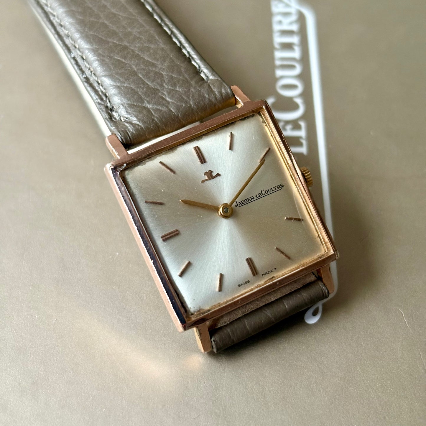 Jaeger Lecoultre Square Calibre 818 de 1960
