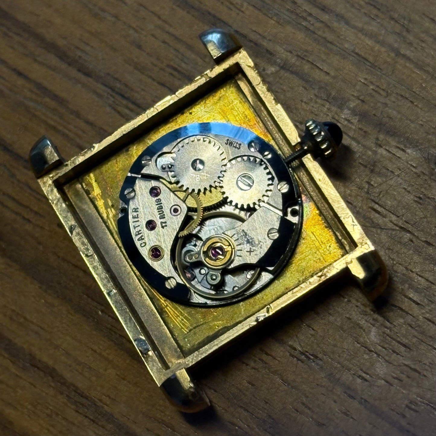 Cartier Tank Must Grand Modèle Cadran Lemon/Ivory