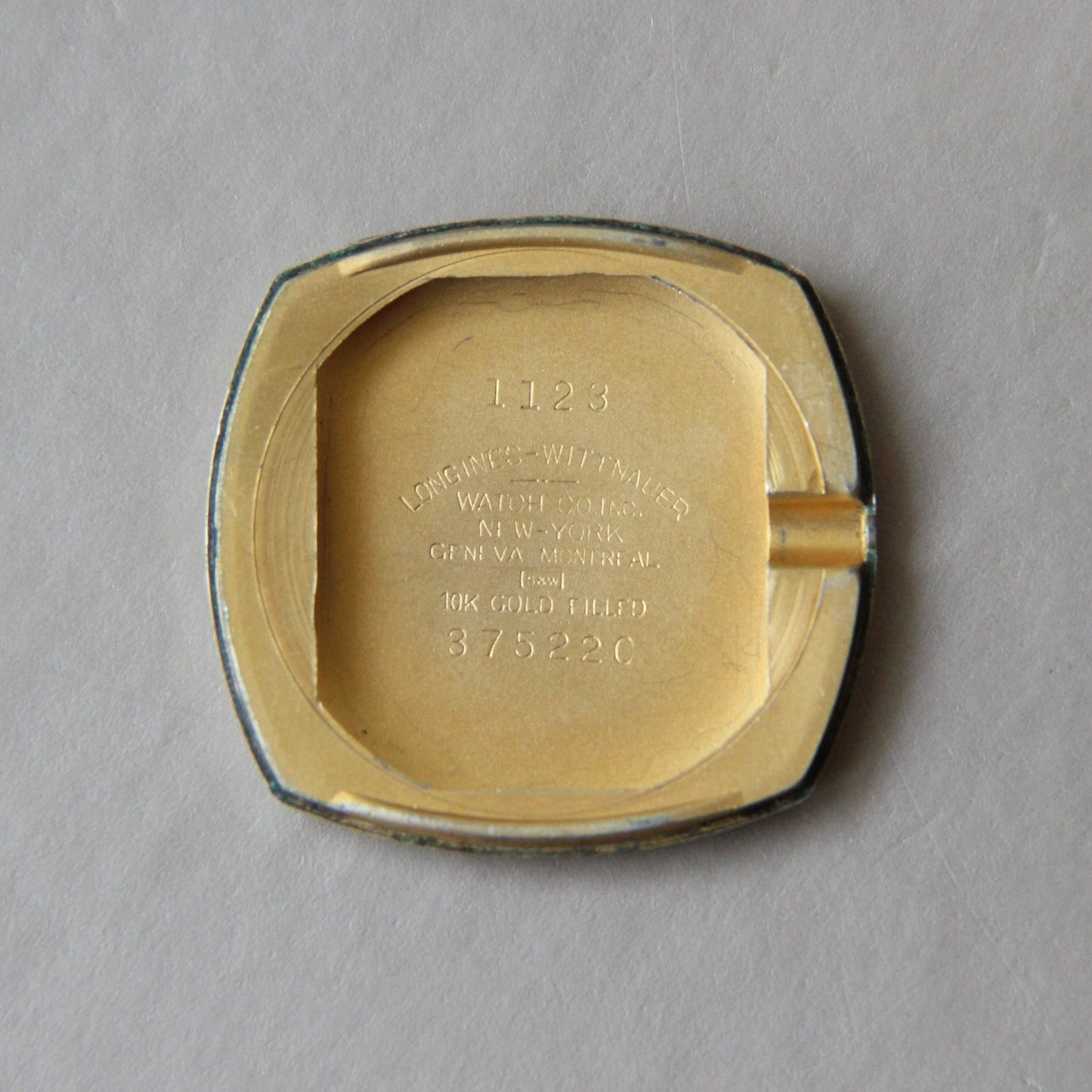 Longine Art Déco Référence 1123 calibre 370 De 1963