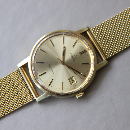 Omega Genève référence 1360104 Tool 9070 Calibre 1030 De 1974