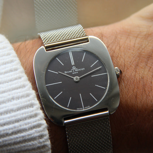 Baume et Mercier Ultra Thin Calibre BM 17001 Des Années 1970