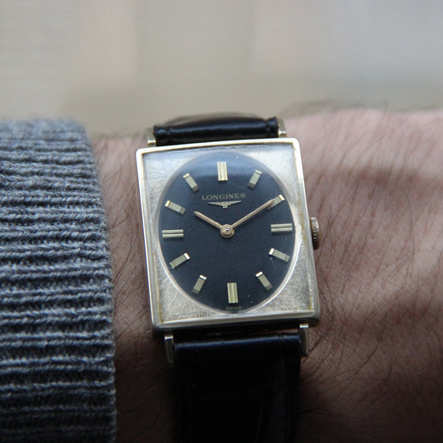 Longines Tank Marché Américain Calibre 528 De 1974