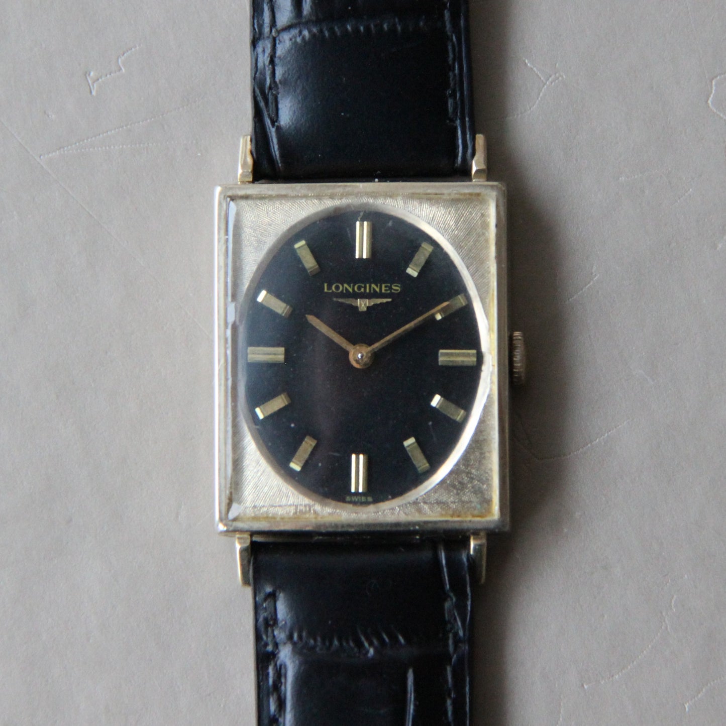 Longines Tank Marché Américain Calibre 528 De 1974