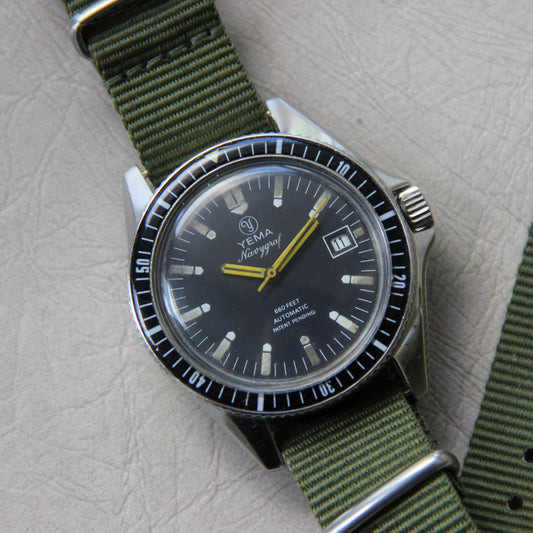Yema Navygraf 242037 – Calibre FE 4611 De 1970's