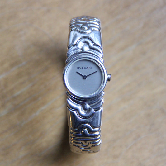 Bvlgari Parentesi Or Blanc Et Boucles Or Et Diamants