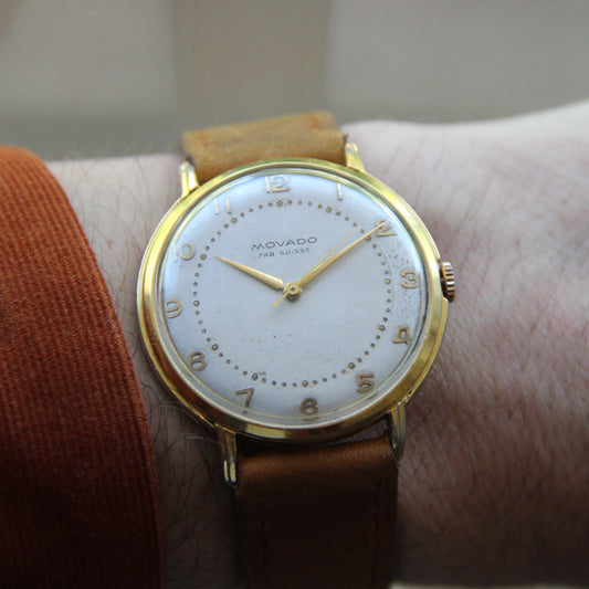 Movado Art Déco 1950's Référence 58633 Calibre 261A