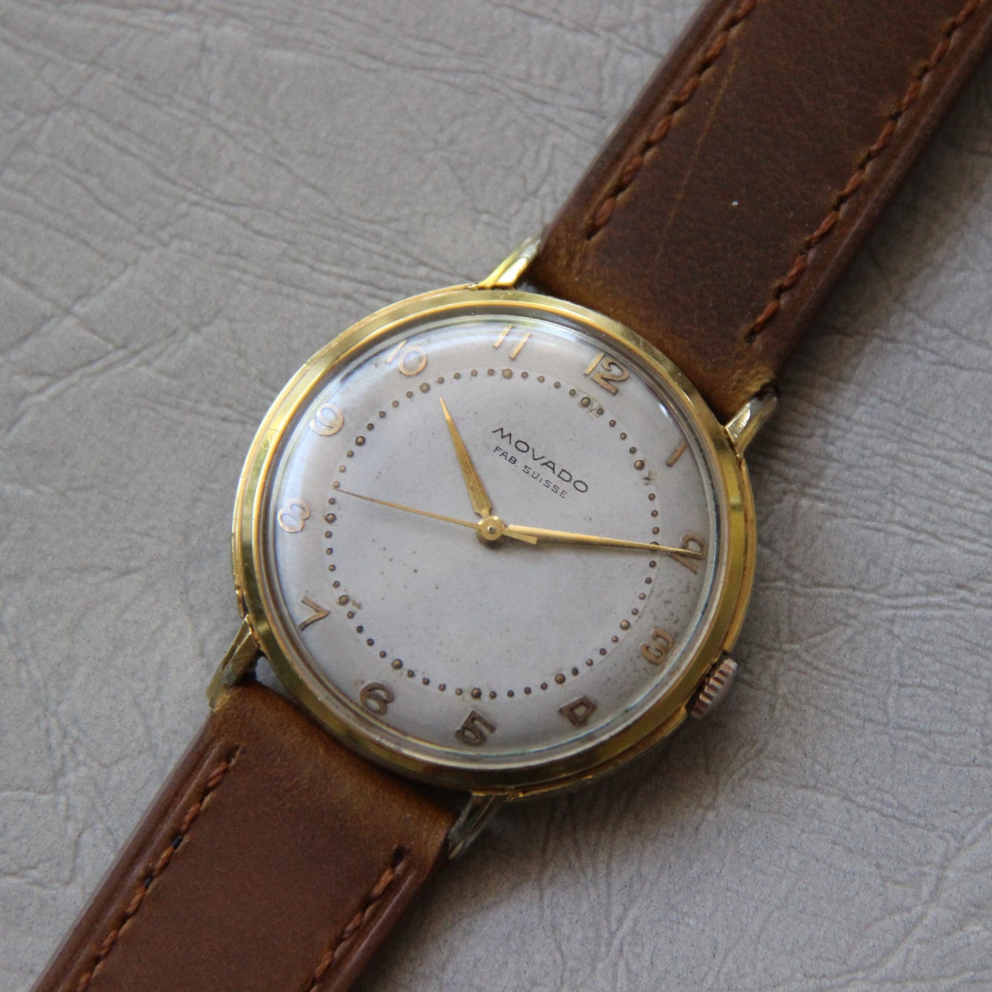 Movado Art Déco 1950's Référence 58633 Calibre 261A